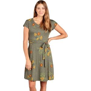 Toad & Company Cue Wrap Short-Sleeve Shirt Dress - Women's XL